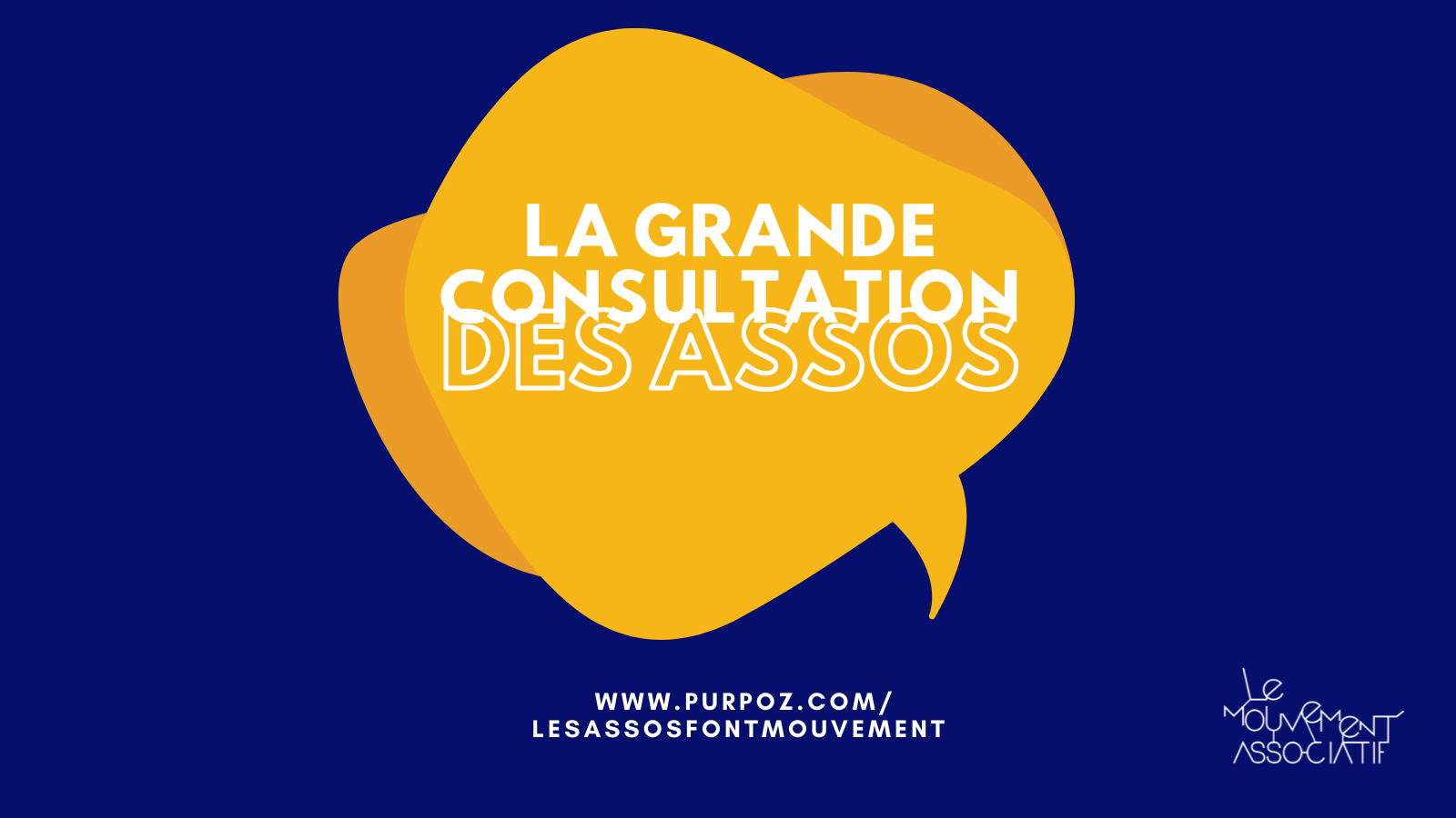 Présidentielle 2022 : La Grande consultation des Assos !