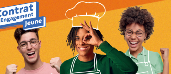 Contrat engagement jeune banniere