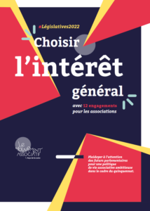 Couverture du plaidoyer législatives 2022 du LMA PDL