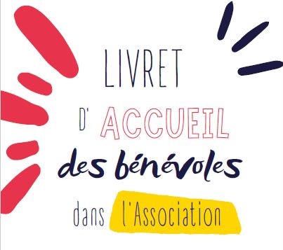 Page d'accueil du livret d'accueil des bénévoles interactif