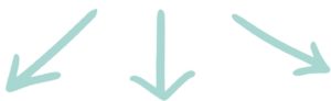 Trois flèches vers le bas
