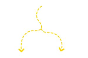 Flèche à double entrée