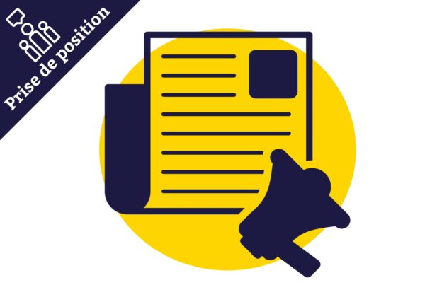Bandeau Prise de position
