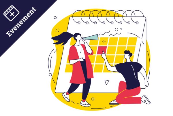 Deux personnages et un calendrier