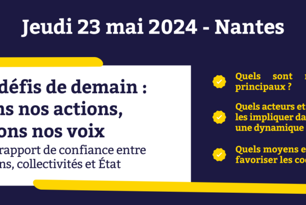 Bannière pour l'assemblée générale et la journée du 23 mai
