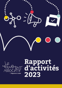 couverture du rapport d'activités 2023